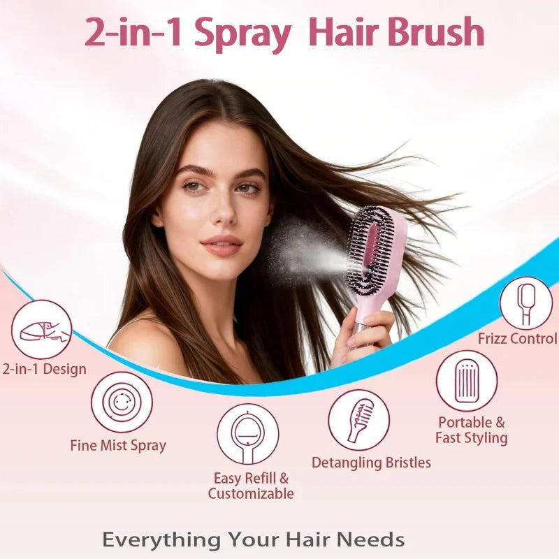 Spray & Style Hairbrush