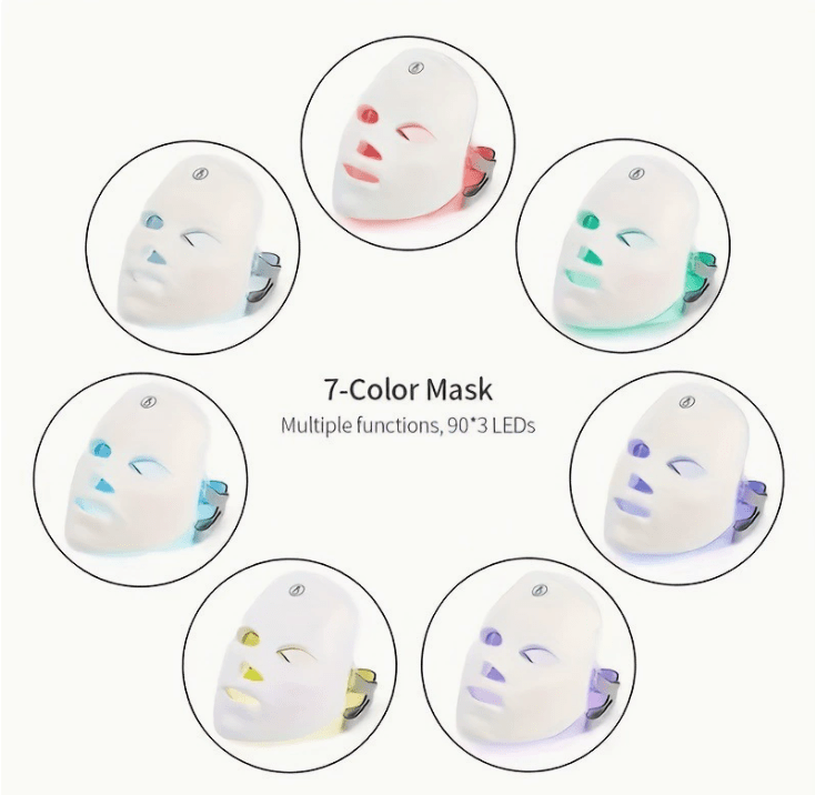 7-Color LED Light Therapy Face Mask - trend.co