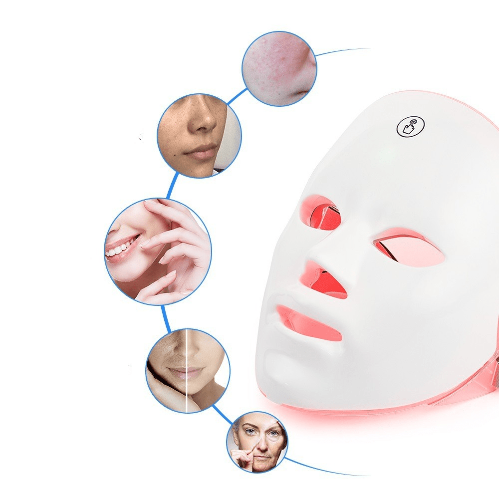 7-Color LED Light Therapy Face Mask - trend.co