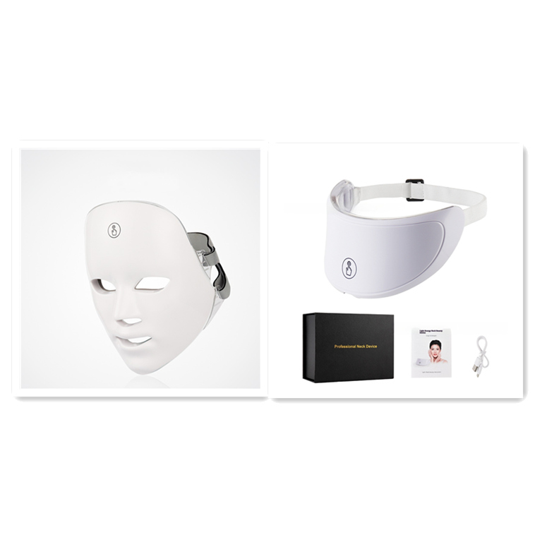 7-Color LED Light Therapy Face Mask